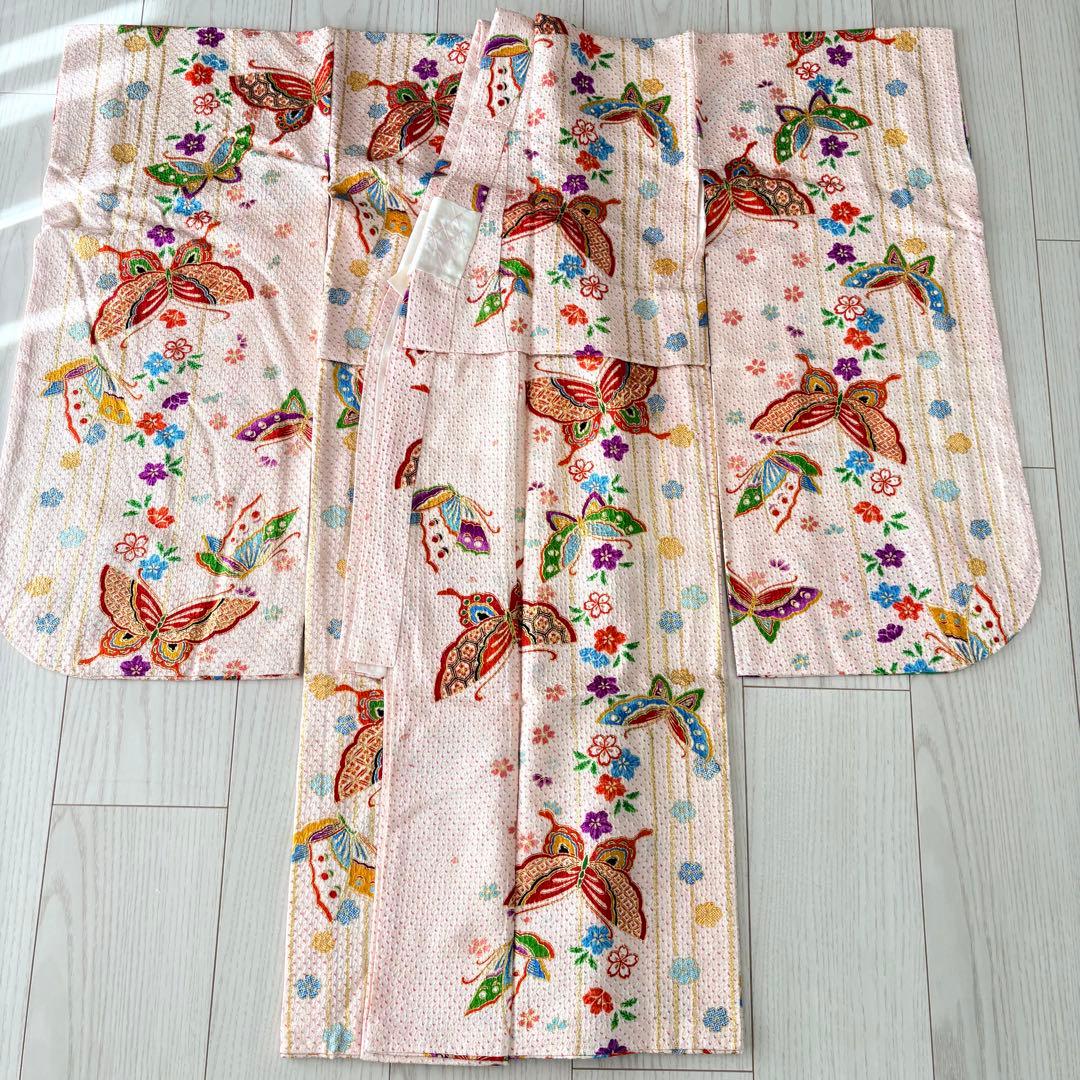 子供　着物　七五三 3歳　美品　絞り　5歳