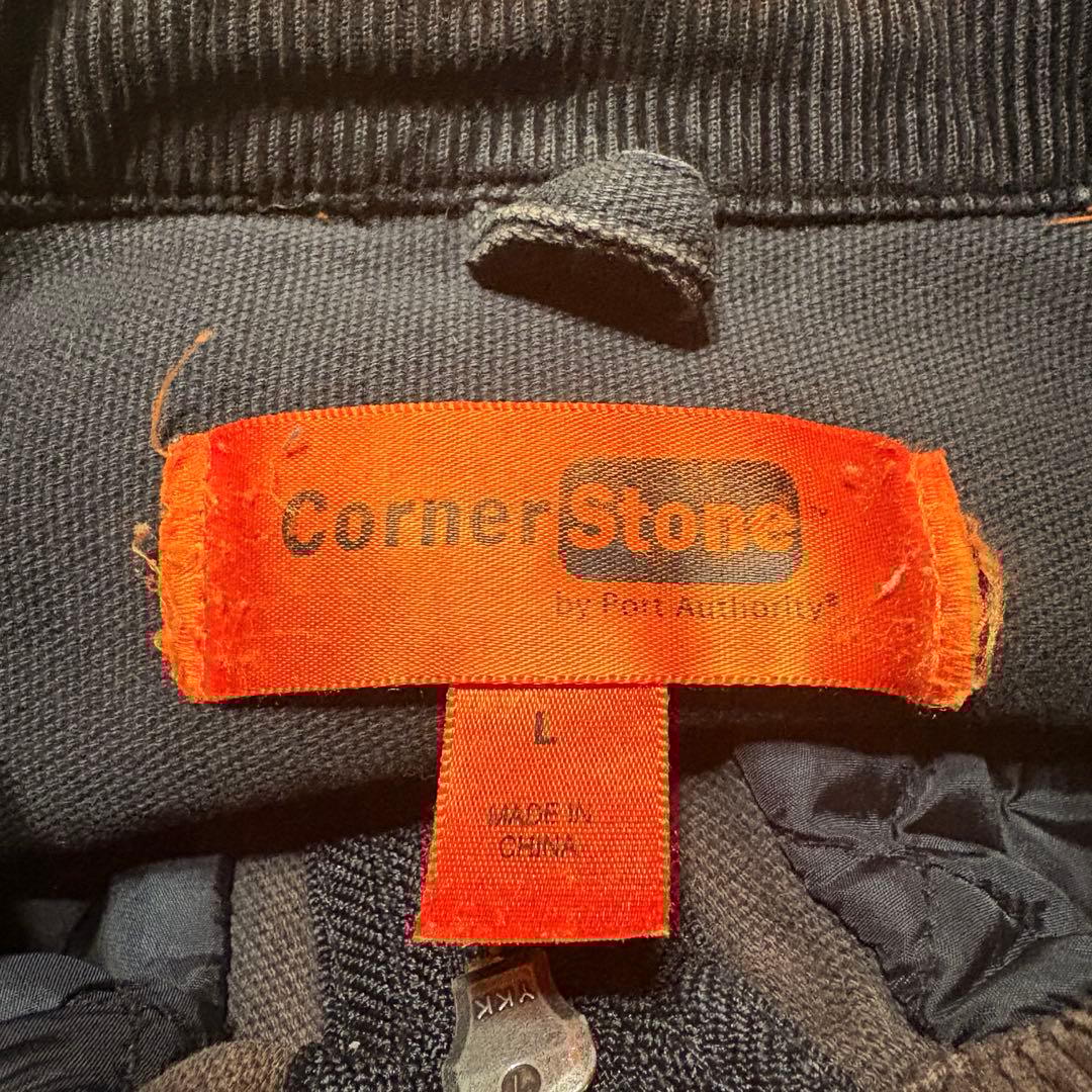 cornerstoneコーナーストーン　ダック地　デトロイトジャケット　企業