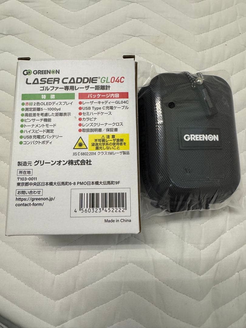 GREENON LASER CADDIE GL04C 未使用品　レーザー距離計