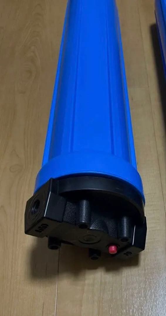 浄水器フィルターハウジング　青 2本セット