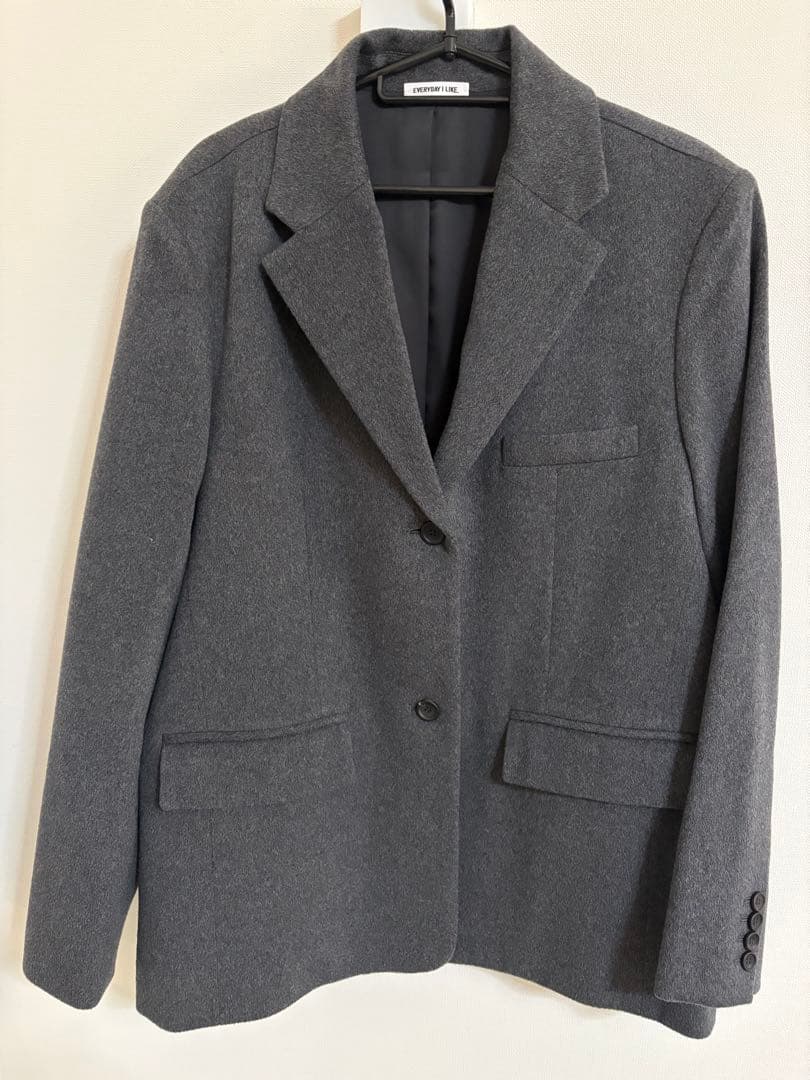 Dad Jacket コート カラー グレーサイズ36