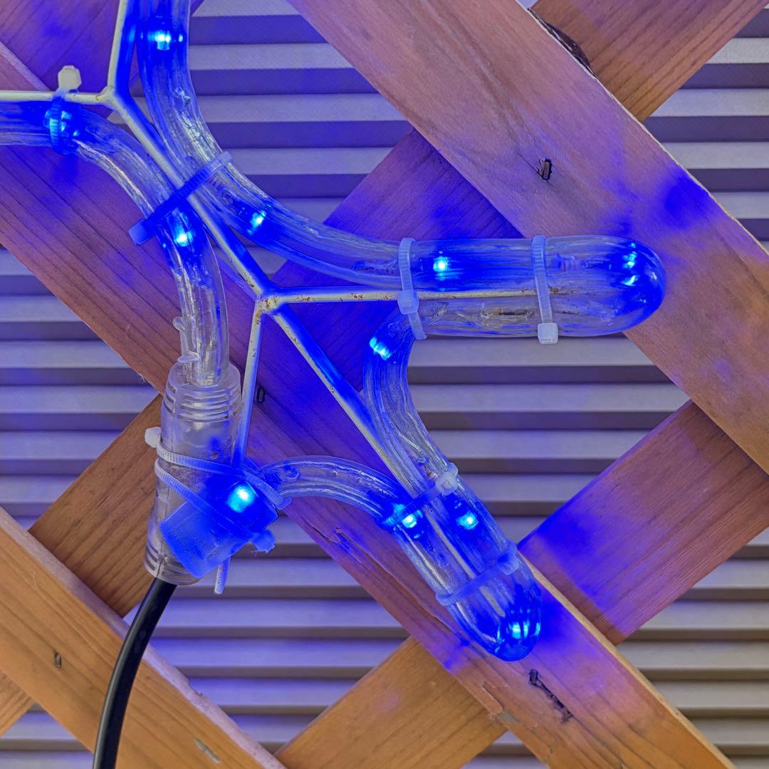 クリスマス イルミネーション 雪+雪だるま２個 ビッグサイズ LED 屋外ok