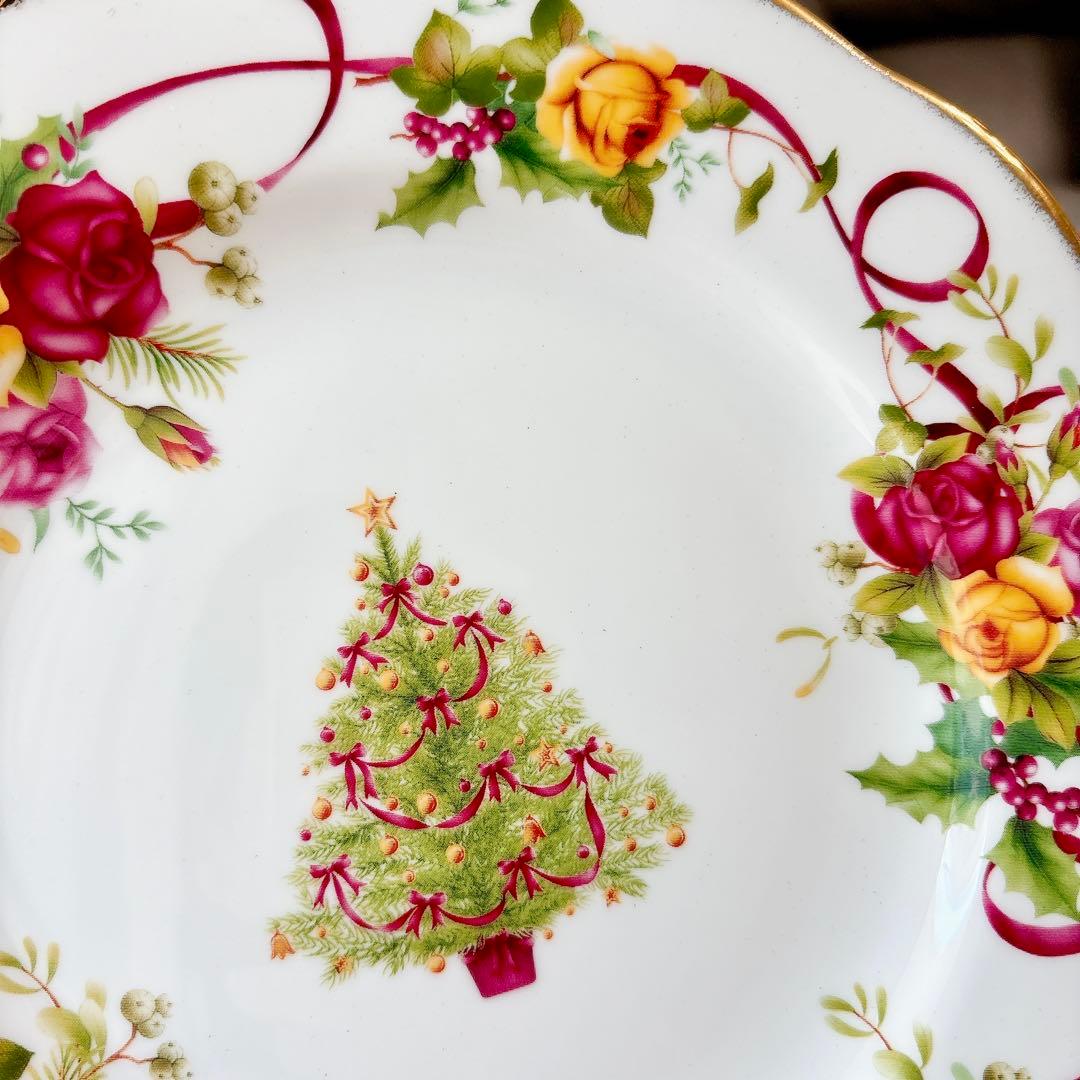 日本未発売❤️レア未使用❤️ロイヤルアルバート❤️オールドカントリーローズ　クリスマス