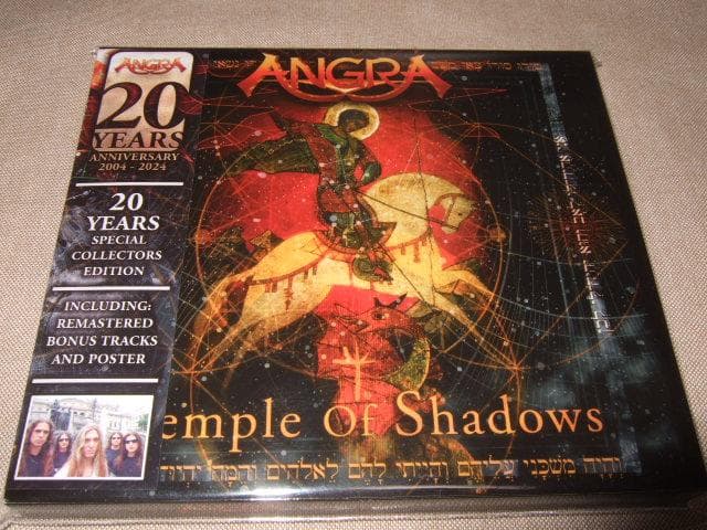 ANGRA,新品未開封,アングラ,20周年記念盤,ボーナス・トラック入り
