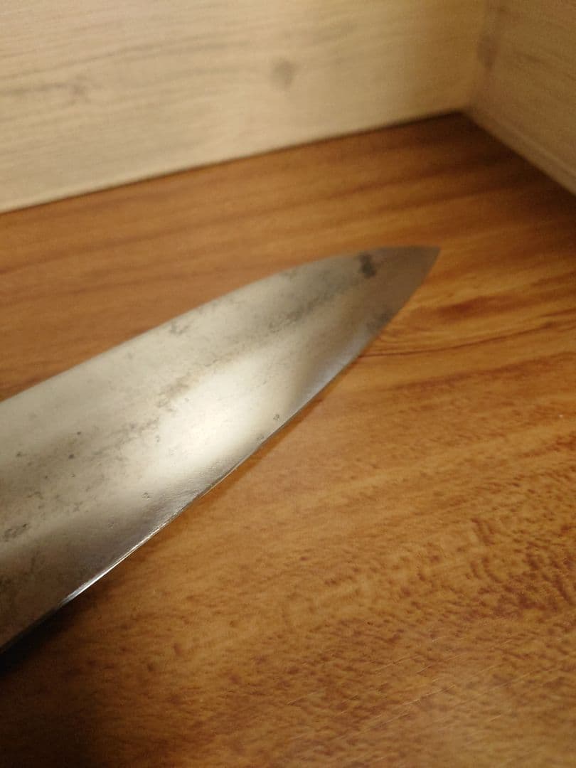 関孫六 洋出刃包丁 25cm 再生品 希少品 ハガネ 炭素鋼