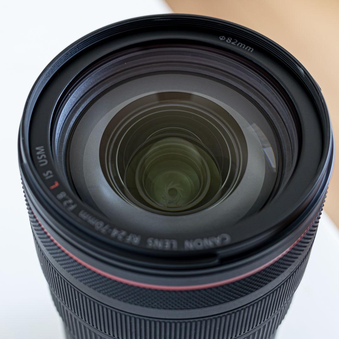 Canon RF24-70mm F2.8L IS USM レンズ保護フィルター付