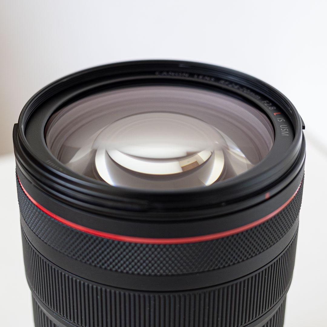 Canon RF24-70mm F2.8L IS USM レンズ保護フィルター付