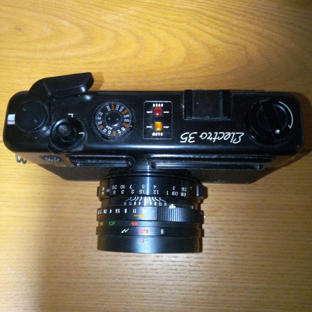 動作確認　YASHICA ELECTRO 35 GT TELE WIDEレンズ