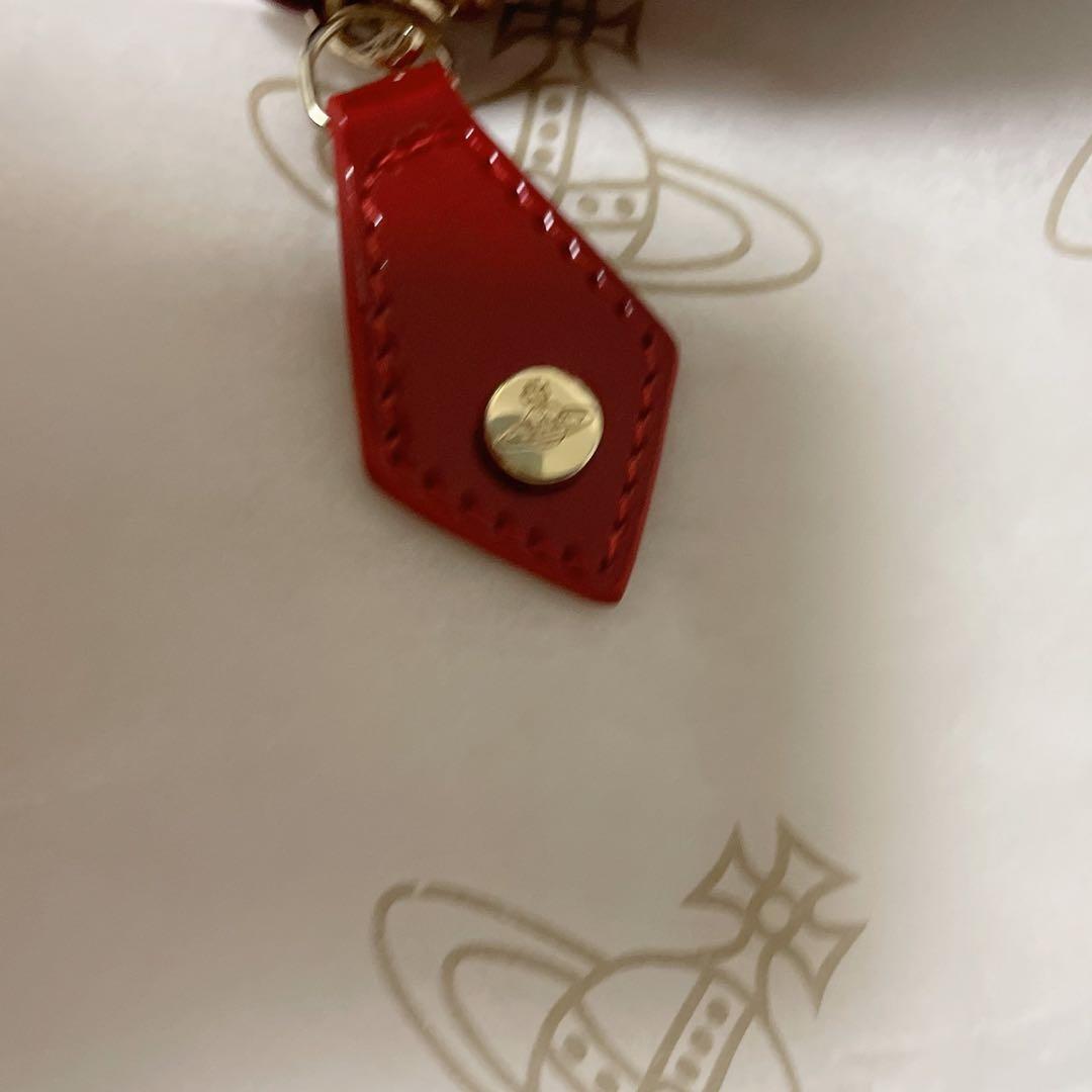Vivienne Westwood エンボス長財布 レッド