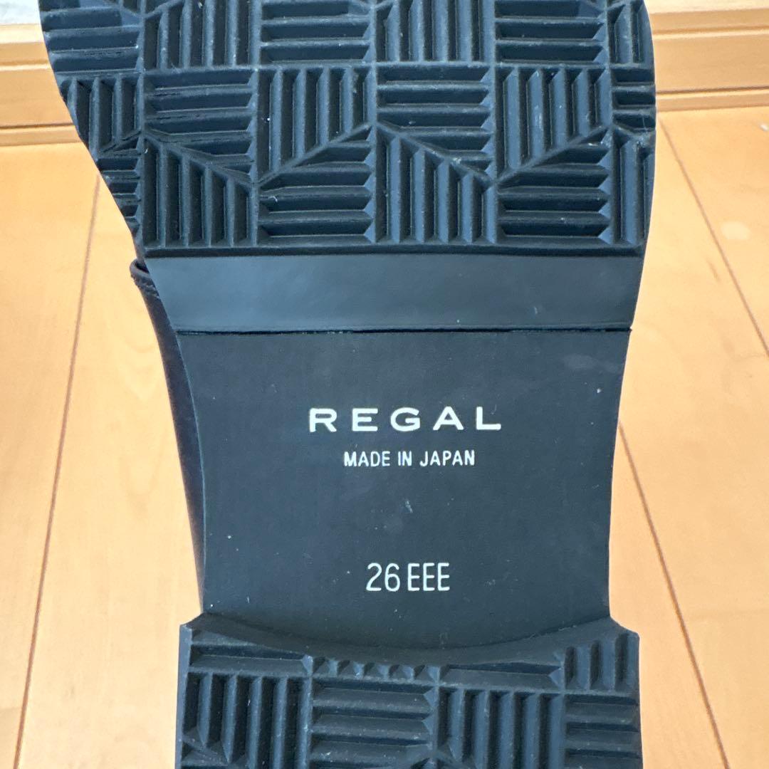 [美品]REGAL　メンズGORE-TEX　チャッカーブーツ(ブラック)