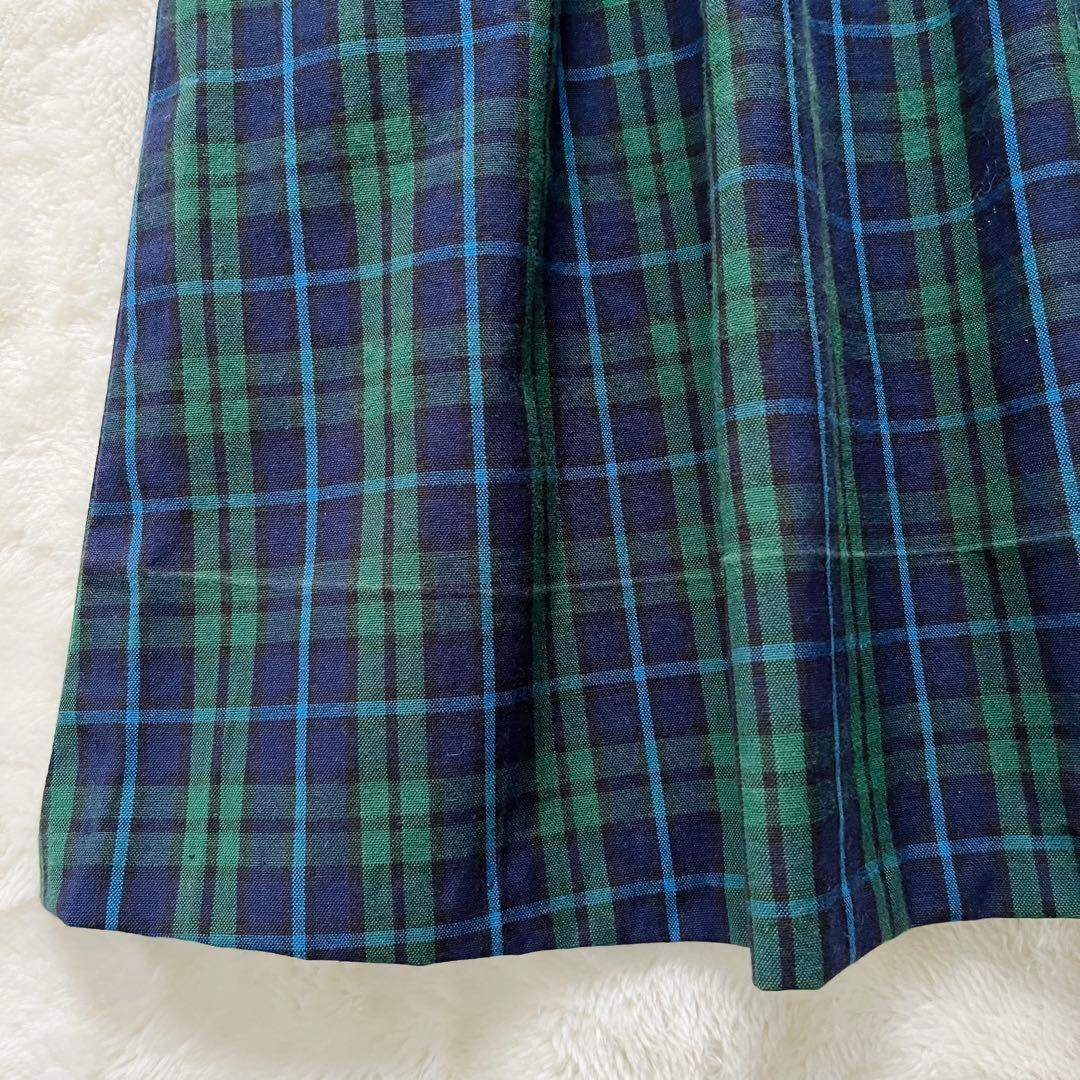 美品✨ファミリア　フォーマルアンサンブル　115 白襟ワンピース　ベア刺繍　くま