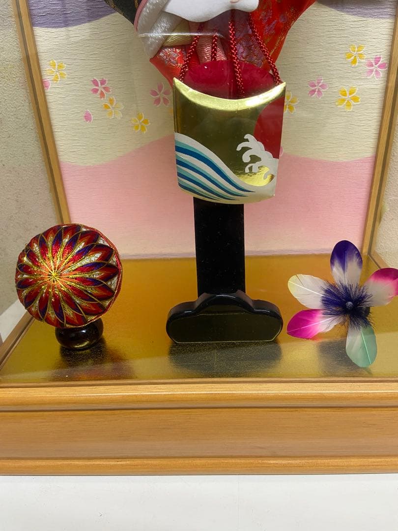 羽子板 ケース入り 春香 新品未使用 展示品 閉店在庫 正月飾り 縁起物