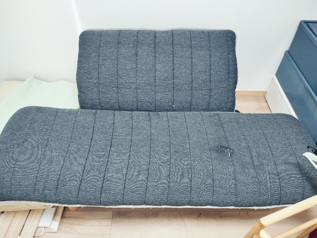 IKEAソファベッド　伸縮式