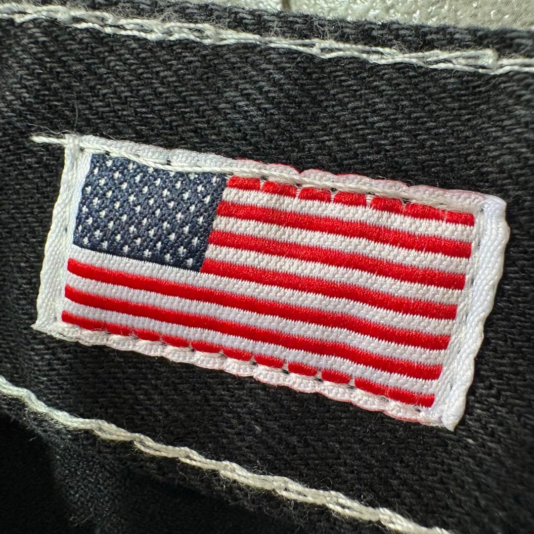 TRUE RELIGION Joey super 34白ステッチ