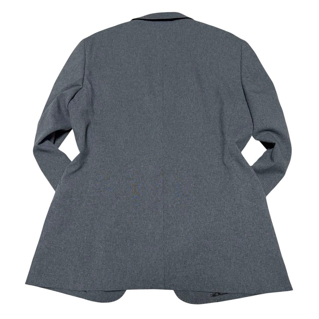 美品 2XL スーツセレクト 3ピース スーツ セットアップ グレー 2ボタン