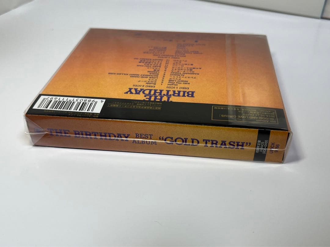 チバユウスケ　BIRTHDAY ゴールドトラッシュ　GOLD trash