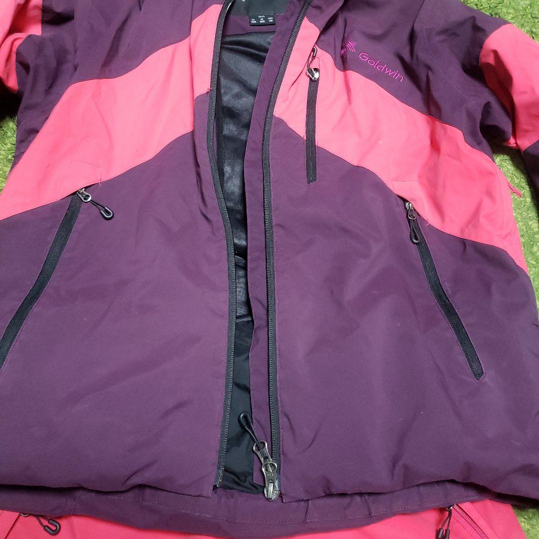 Goldwin スキーウェアセット 紫/ピンク