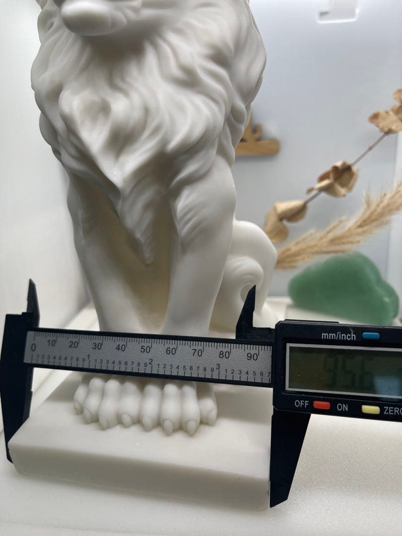 S♡Jewelryshop様【2053】ライオン台座(大)  白