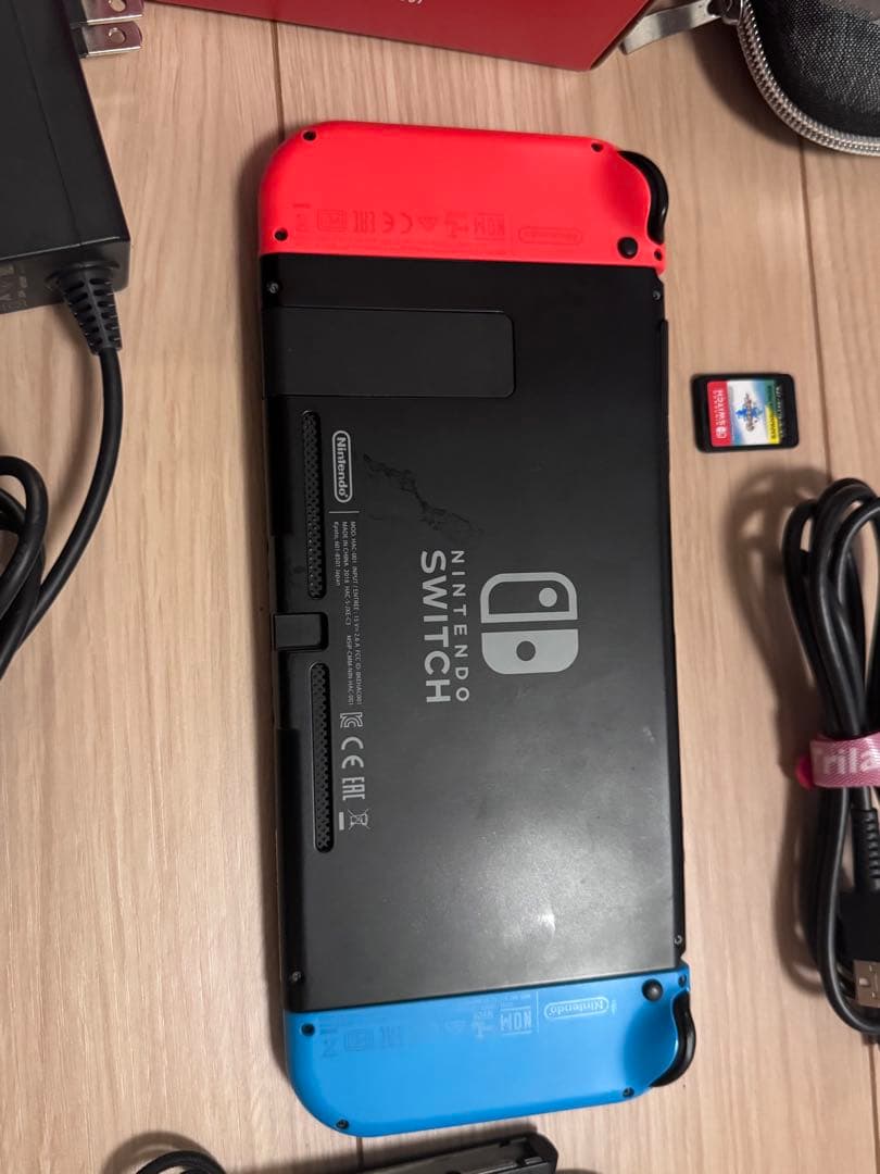 Nintendo Switch 赤/青 本体 + ゲームソフト