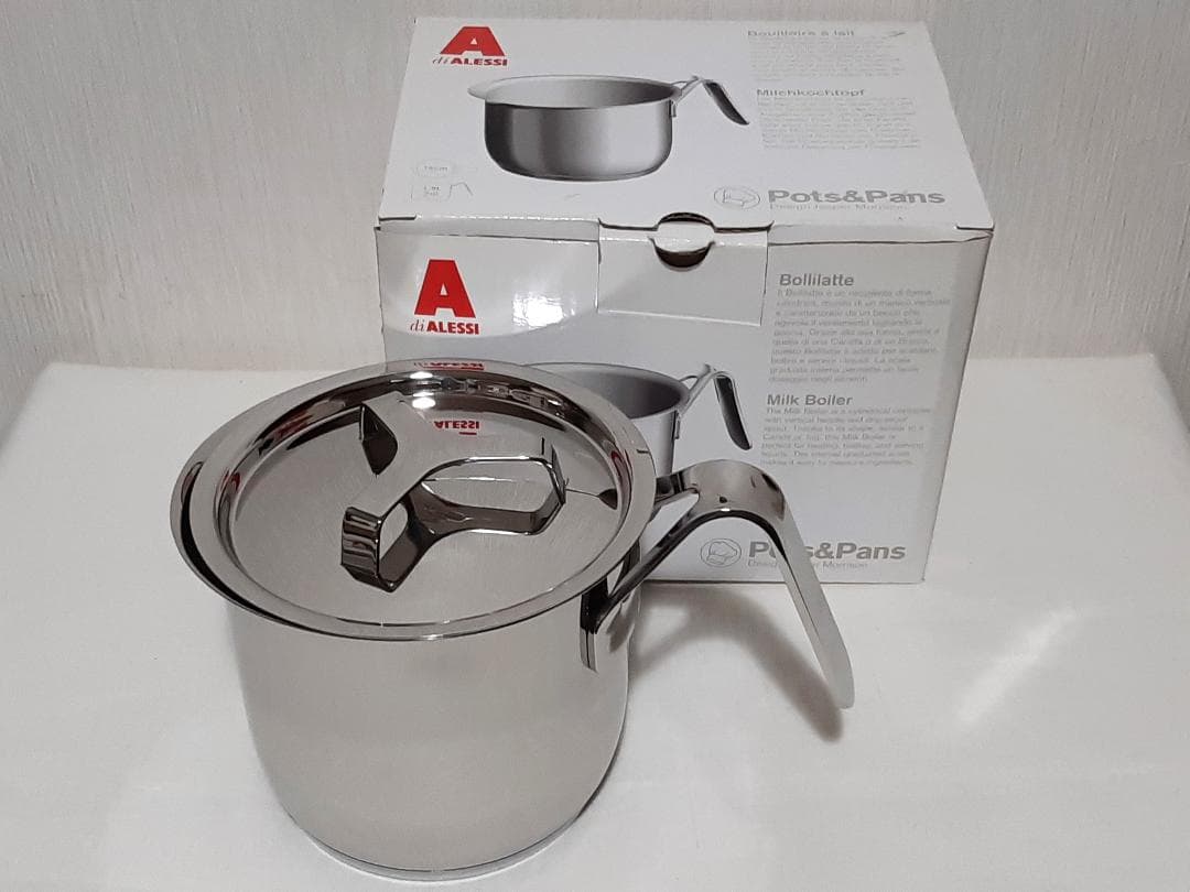デラシネ アレッシィ ミルクボイラー パスタポット セット