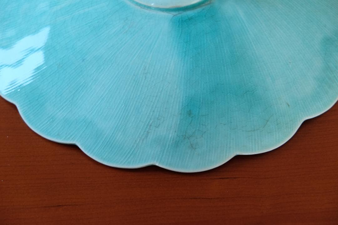 アンティーク ロールストランド プレート お皿 検/フランス ブルーフルーテッド