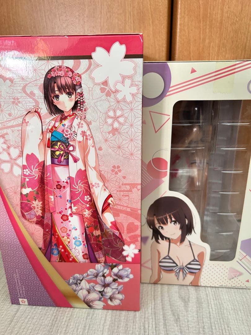 冴えない彼女の育てかた 加藤恵 和服ver. 一番くじ フィギュア 2点セット