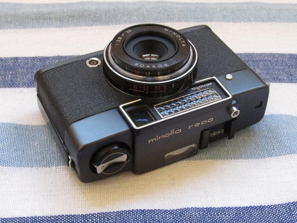 minolta repo ミノルタ レポ ブラック フィルムカメラ ハーフサイズ