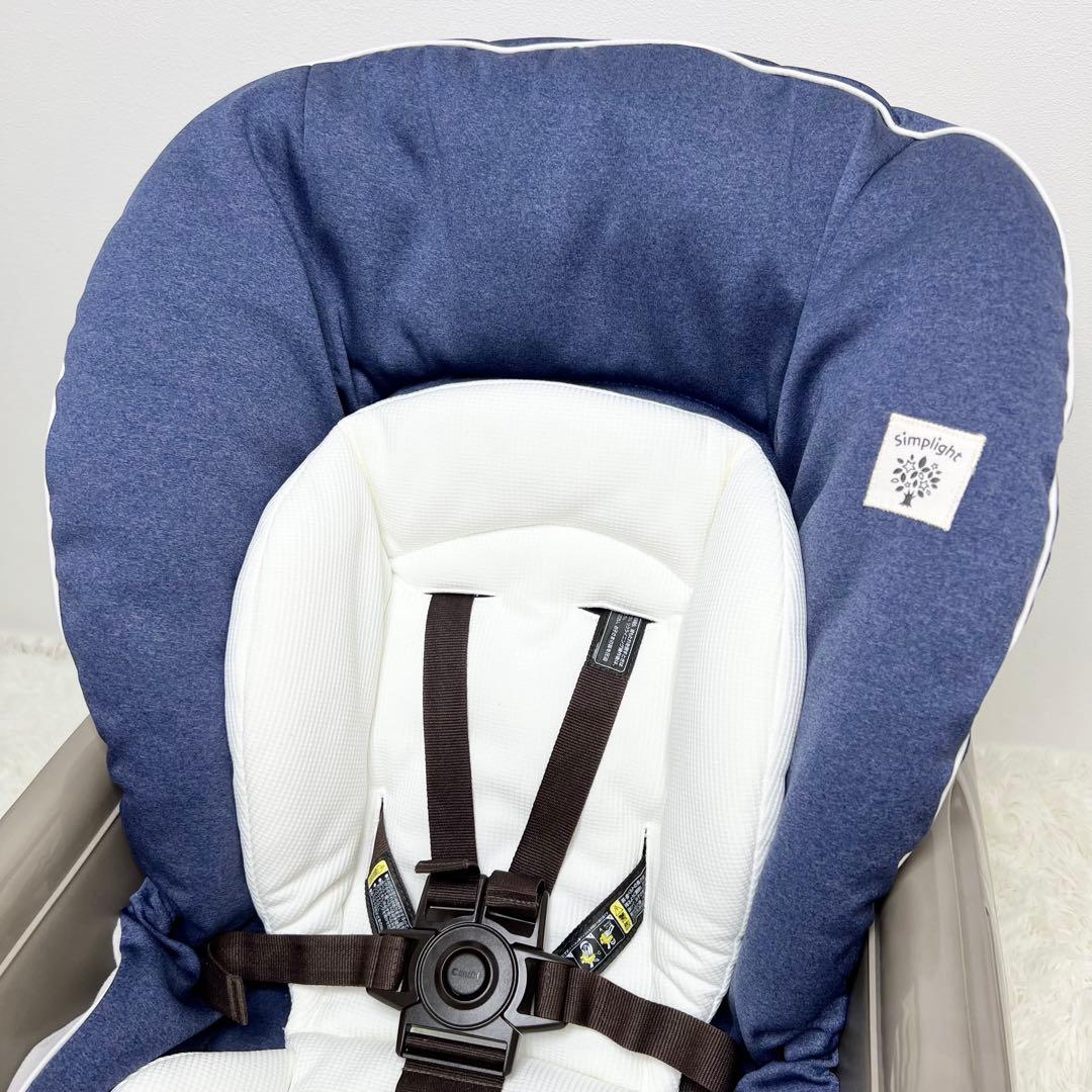 未使用級 Combi ネムリラ ハイローチェア 手動 Simplight