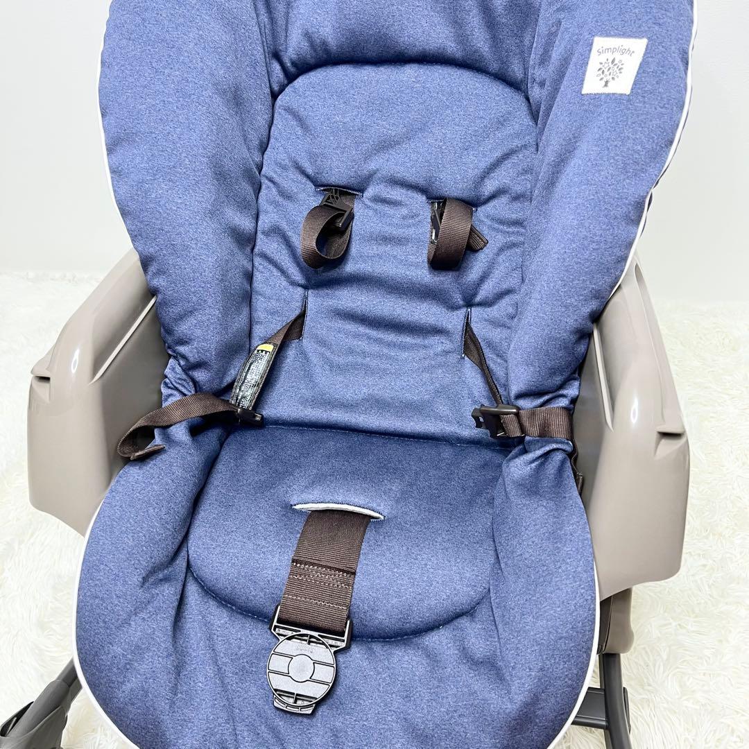 未使用級 Combi ネムリラ ハイローチェア 手動 Simplight