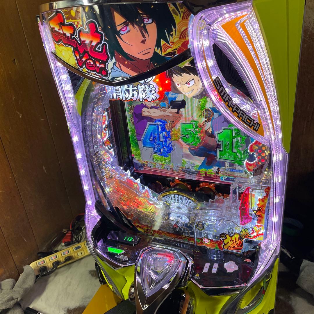 ZERO　引取、台座・アース付き　スマパチ　e炎炎ノ消防隊