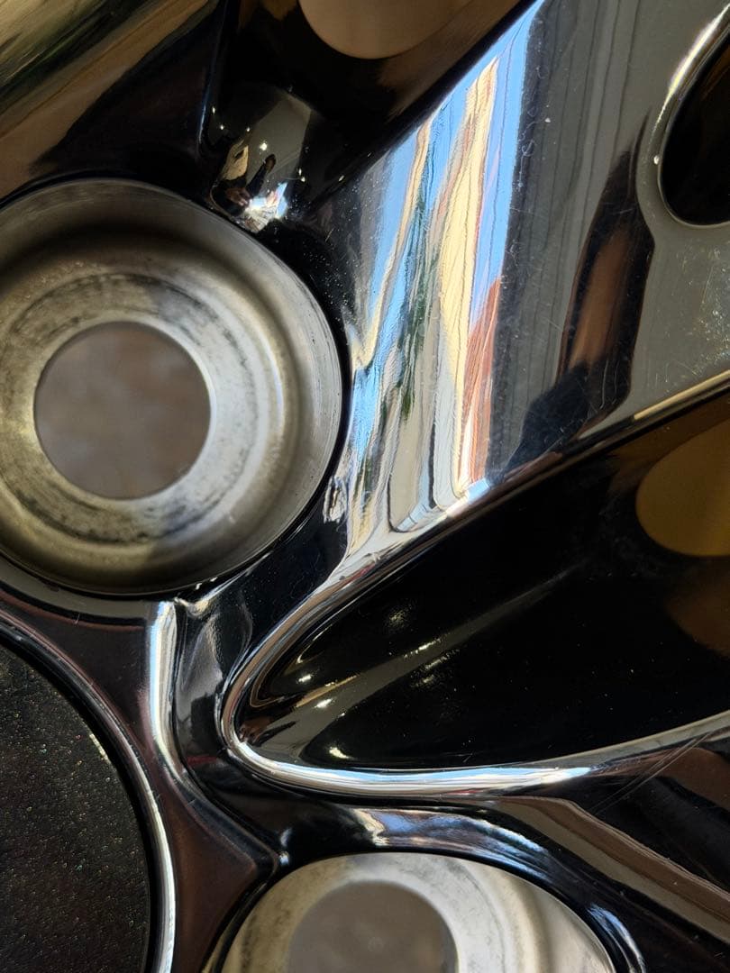 220系クラウン　ブラックスパッタリング　Sスポーツ　スタイル　純正ホイール