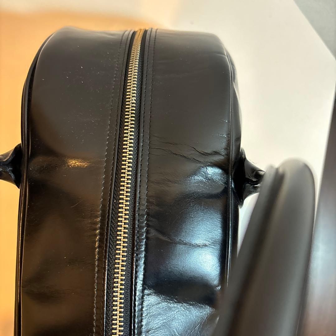 COMME des GARCONS レザー ボストンバック 牛革