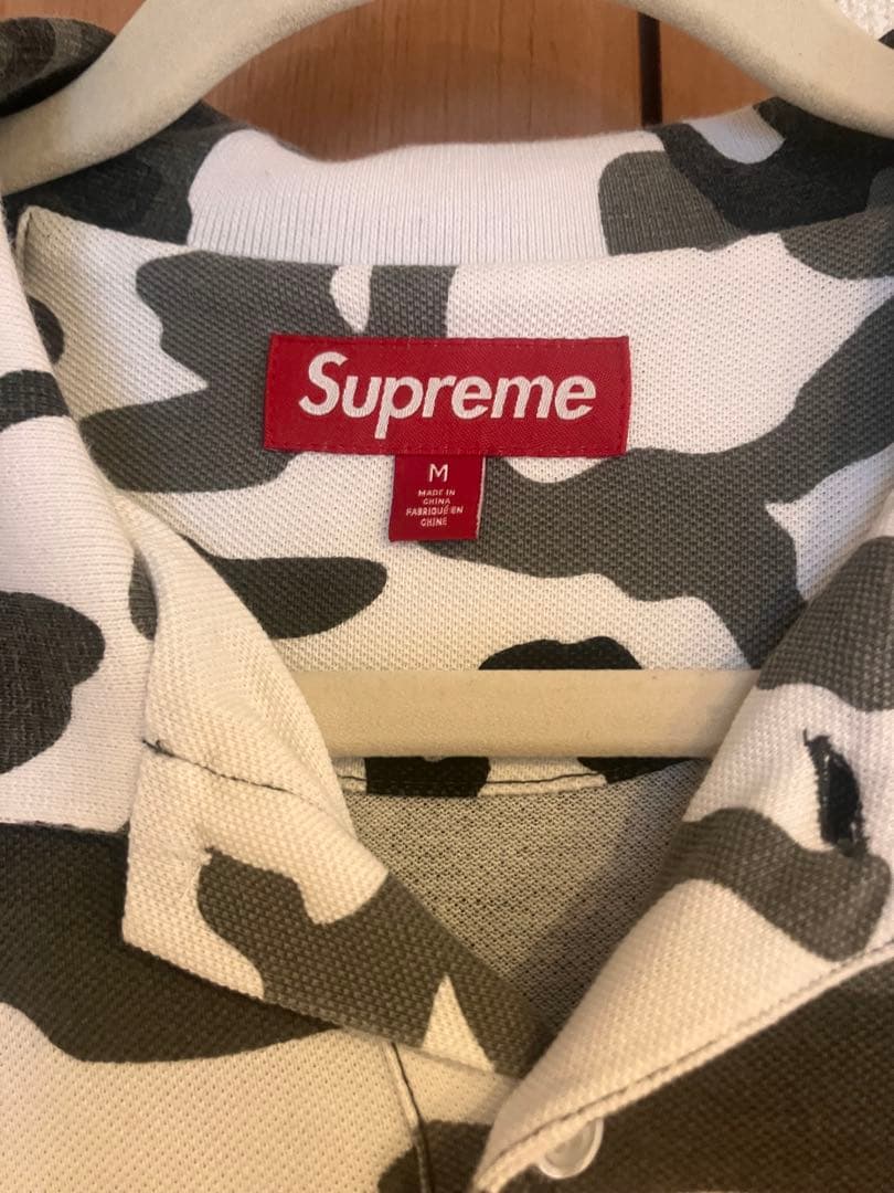 トップス Supreme Washed Camo Polo  Camo