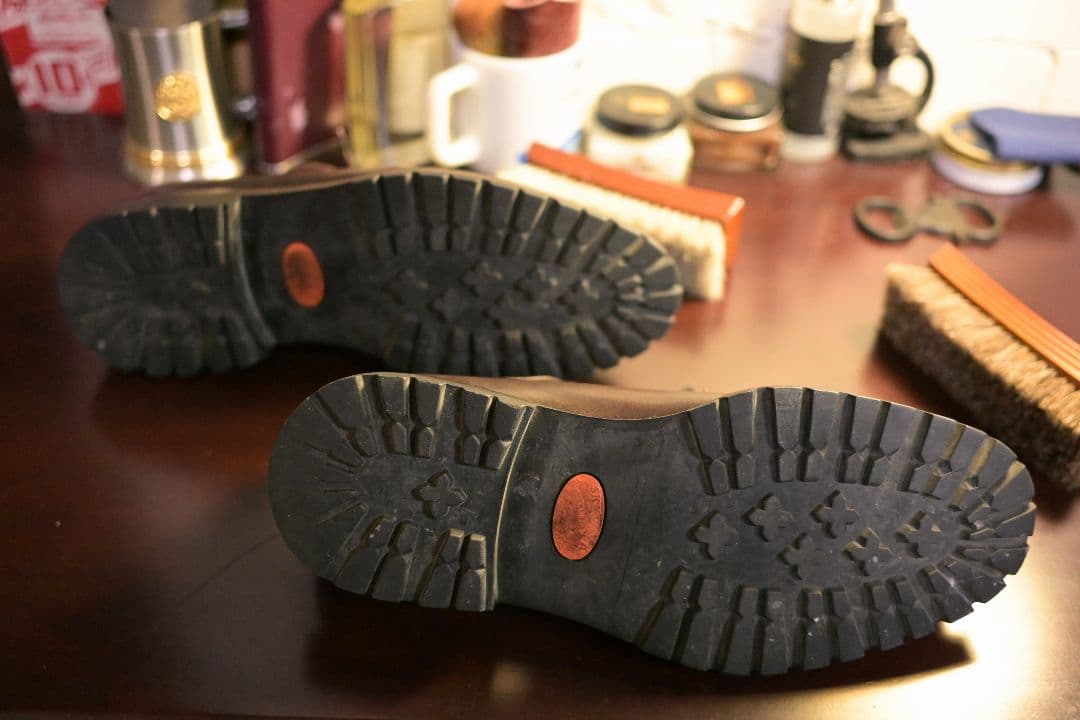 靴 LENDVAY & SCHWARCZ Apron Front Derby 2