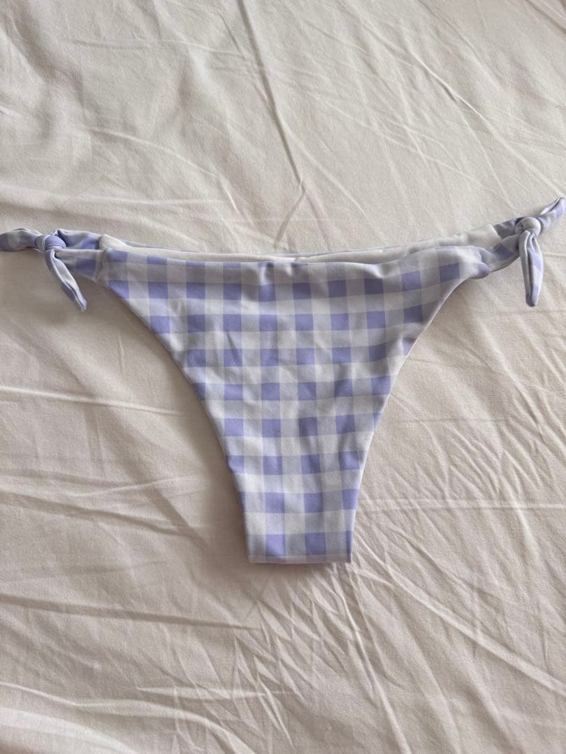 採取値下げ‼️ALEXIASTAM ギンガムチェックビキニ　上下セット