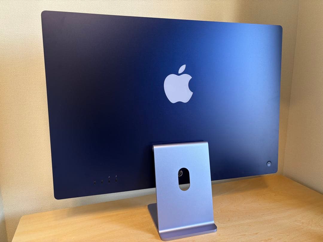 美品 iMac 24インチ 2021年M1チップ16GB 1TB パープル