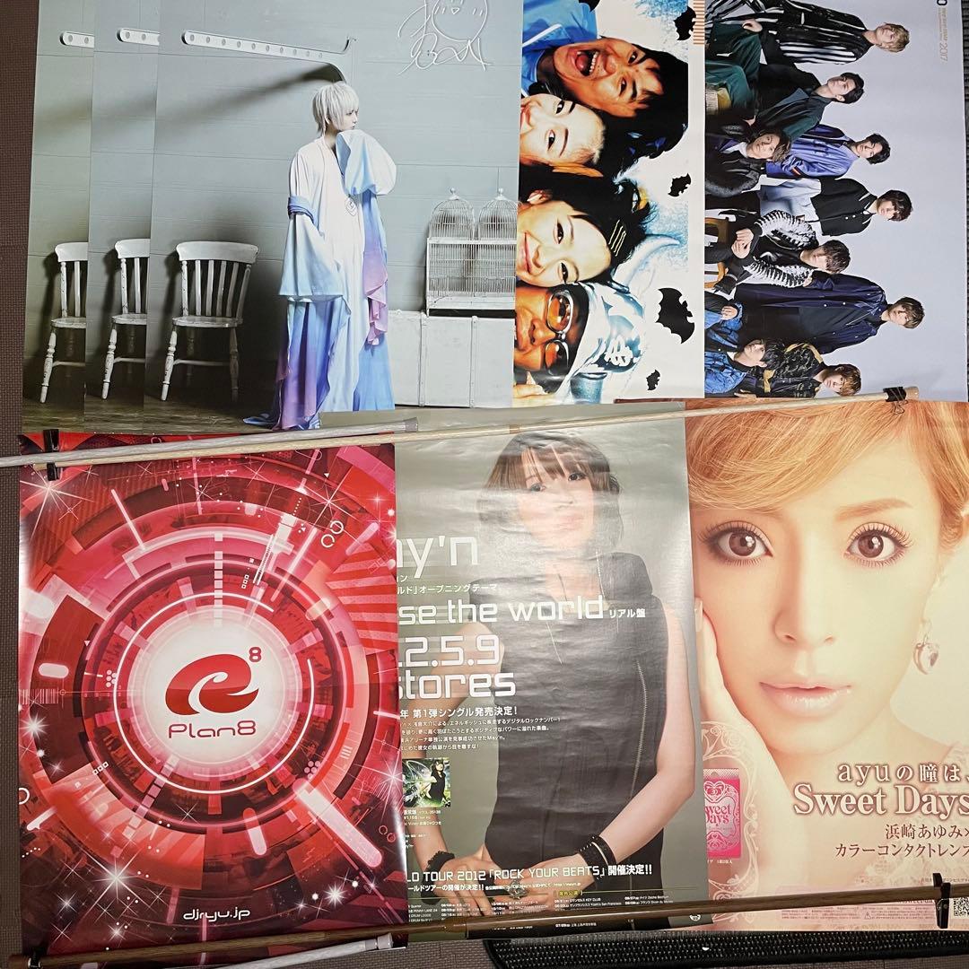 アニメ＆音楽　B2ポスター　まとめ売り　約100枚セット　大量