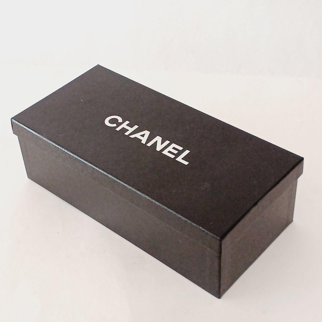 シャネル バレエシューズ ココマーク リボン フラットシューズ ゴールド