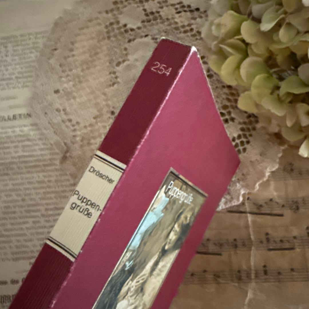 入手困難★美しい少女と人形のビンテージ写真集ヴィクトリアン洋書ジャンクジャーナル