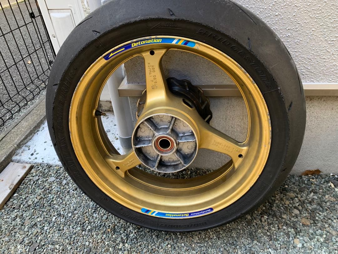 cbr600rr pc40前期　前後ホイールセット ブレーキディスク付き