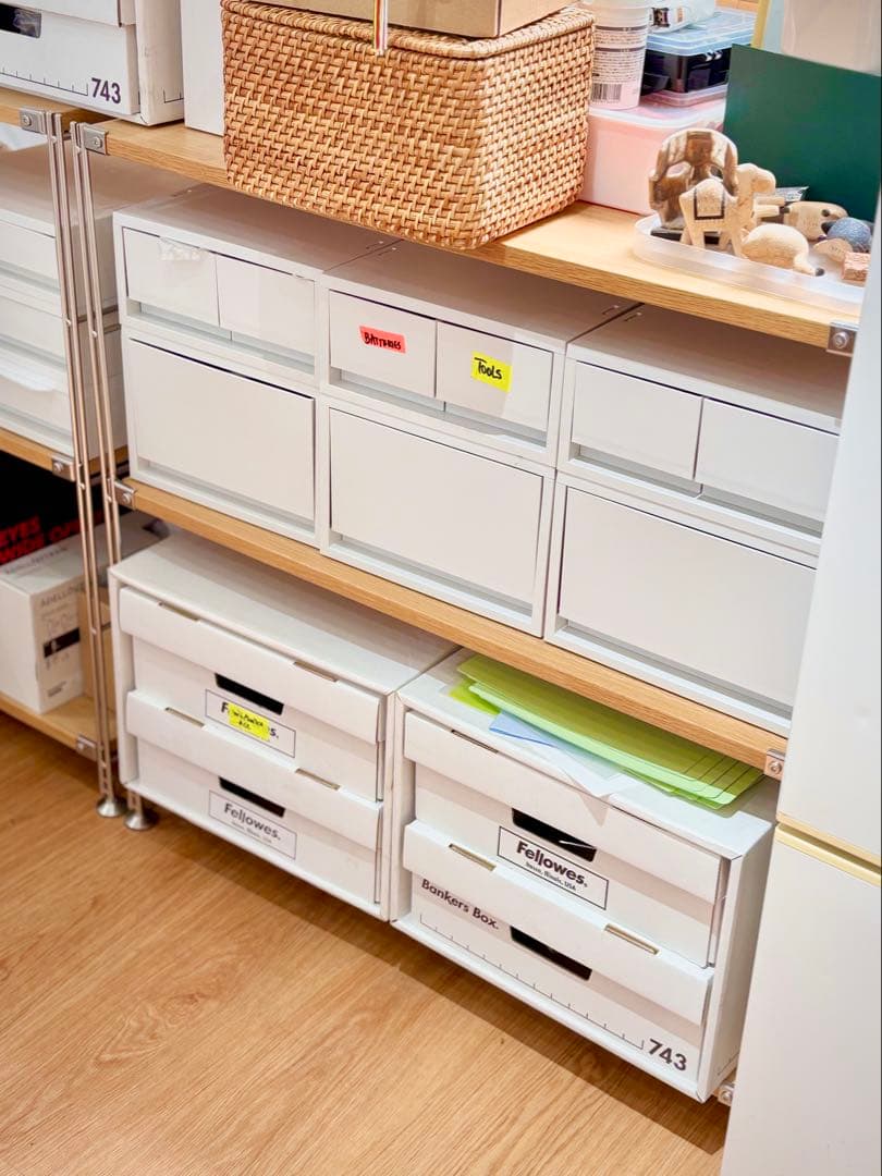 無印良品 ステンレスユニットシェルフ・オーク材棚（ワイド・小） 3つセット