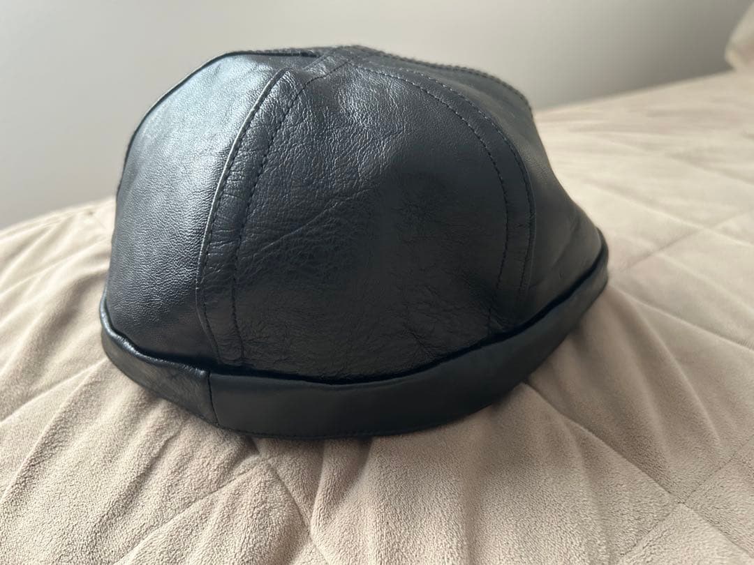 美品　MA19105 ¥24200 リアルマッコイズ　レザーキャップ