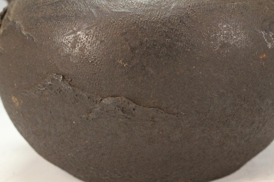 龍文堂造 山水紋 鉄瓶(Ｋ-XA822)