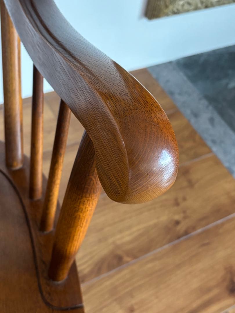 飛騨産業 キツツキマーク　木製　ロッキングチェア