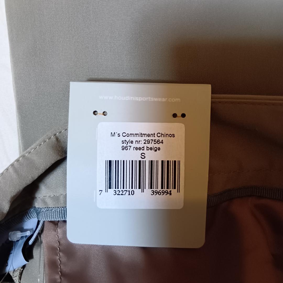 フーディニ　Commitment Chinos メンズ　S　ベージュ