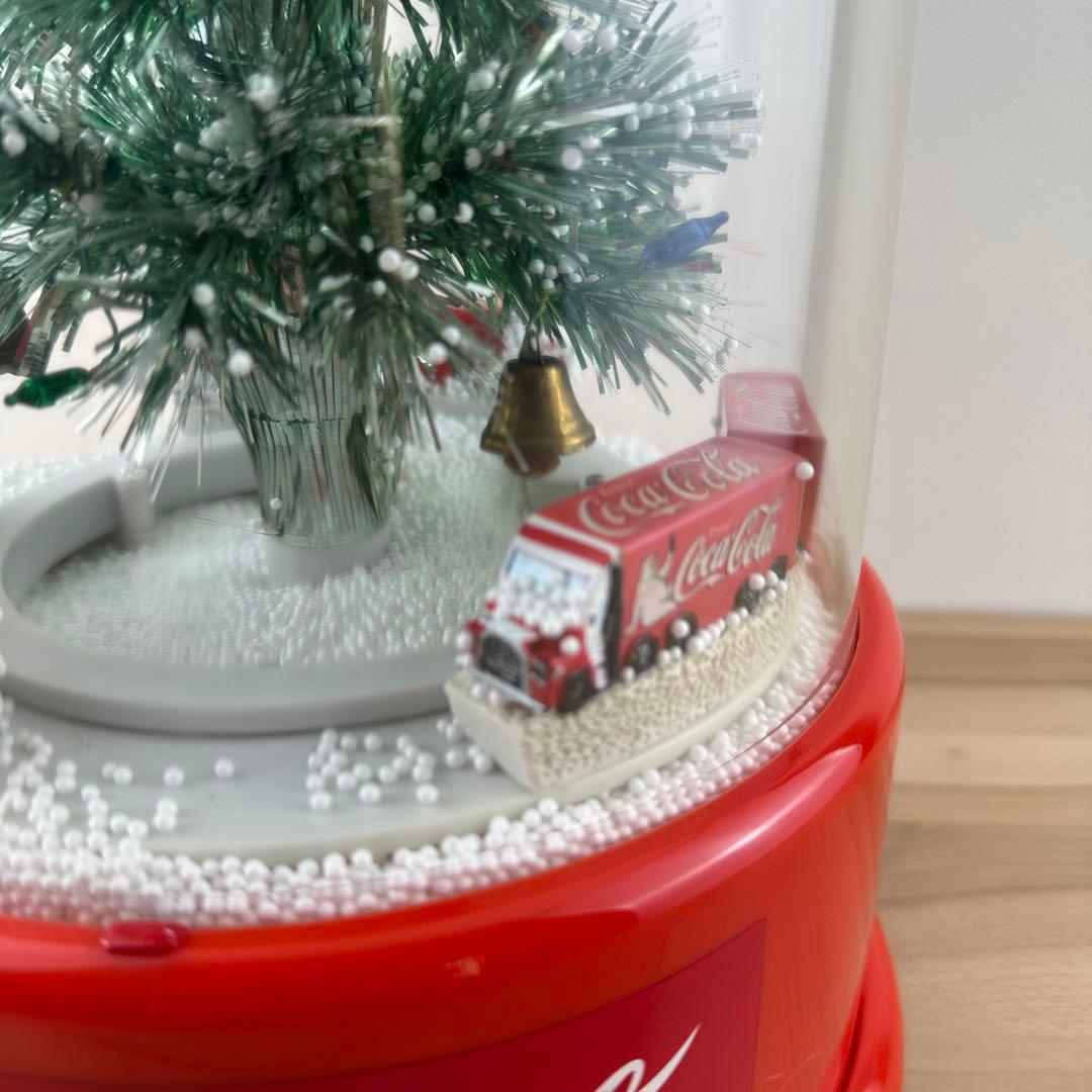 コカコーラ クリスマス ツリー型 スノードーム Coca-Cola 非売品 美品