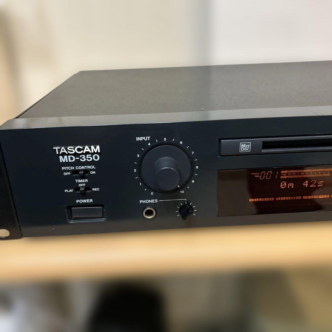 TASCAM MD-350 MDレコーダー