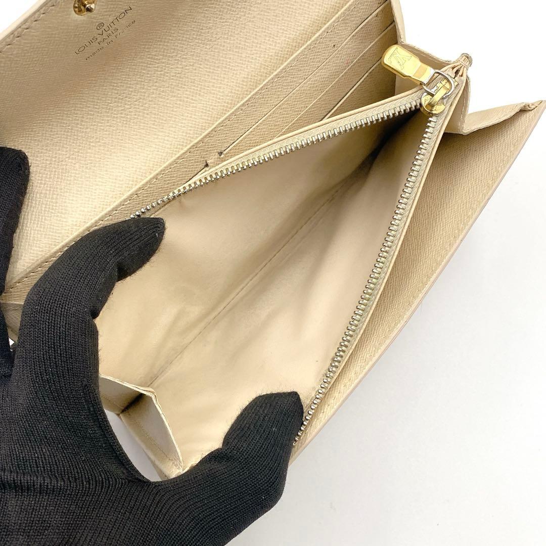 ルイヴィトン ダミエアズール ポルトフォイユサラ 長財布 N61735