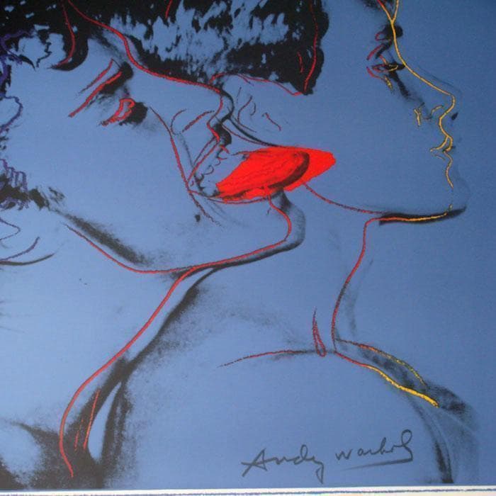 額装済/Querelle/Andy Warhol/ヴィンテージ アートポスター