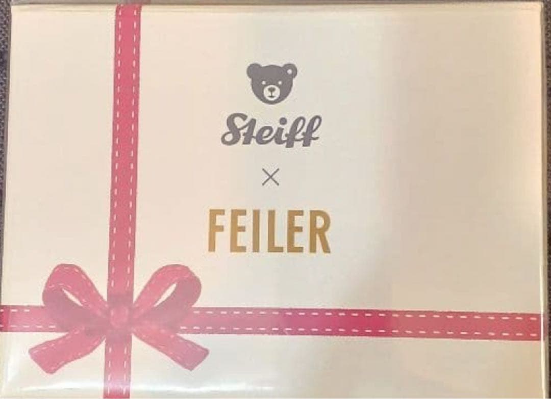 日本橋三越　FEILER　ハンカチ　steiff　テディベア　キーホルダー